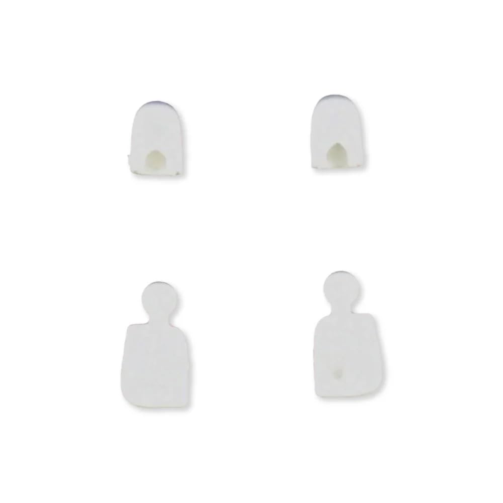 Stickybones Drawing Figure Action Figure with Stickybones Art Figure Magnet, (Replacement Thumb, White)