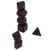 7pcs Polyhedral Dice Acrylic DND Polyhedral Game Dice Toys for Table Playing Game