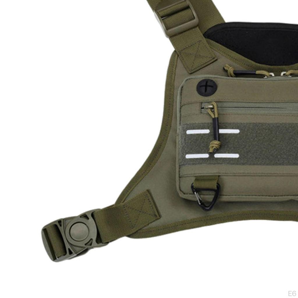 Front Chest Bag Multifunction Antitheft Rig for Travel Climbing Hiking