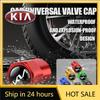 2026 Hot Car Sticker 4Pcs Metal Car Wheel Tire Air Valve Caps Dust Cover Accessories For KIA Ceed Sportage Rio 3 Proceed K5 Sedo
