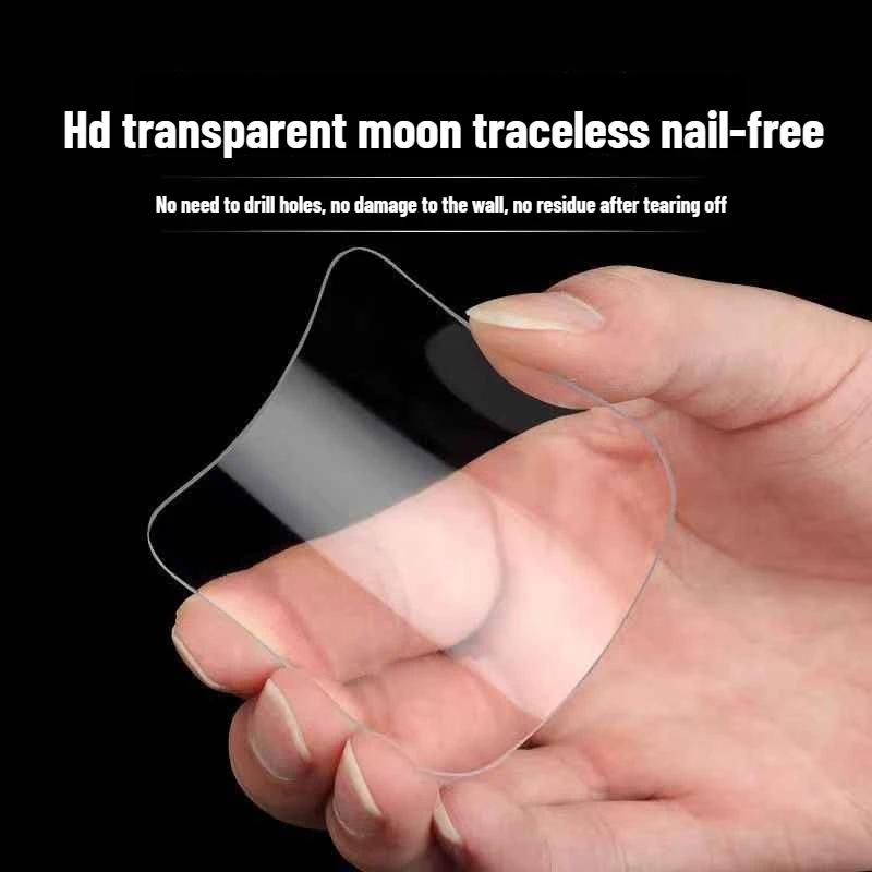 Super Strong Double Sided Adhesive Tape Waterproof Transparent Wall Stickers Patch 6x6cm Home Seamless