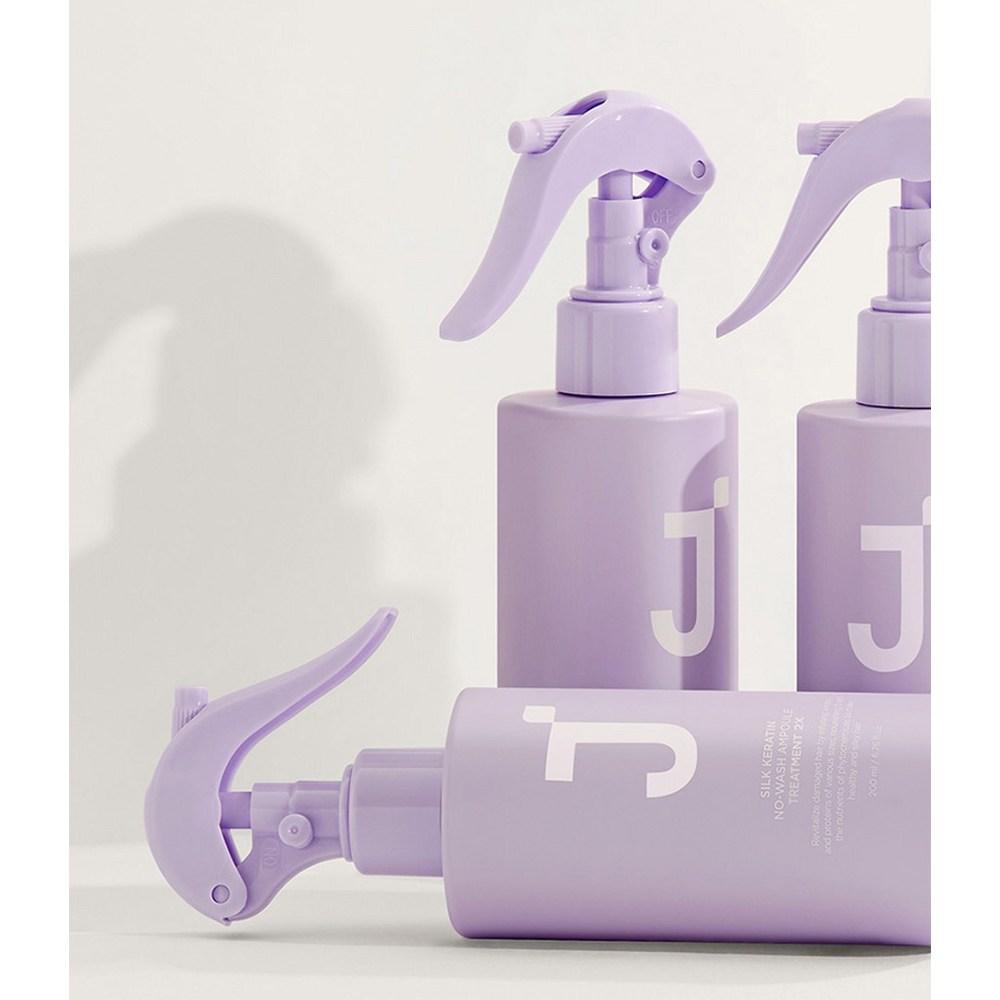 J.Sup Silk Keratin No-Wash Ampoule Treatment 2X Spray Hair Essence, 200ml, 1 piece