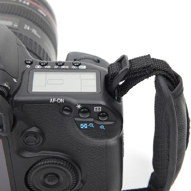 PU Camera Hand Strap Soft Adjustable Wrist Strap for DSLR and Mirrorless Cameras