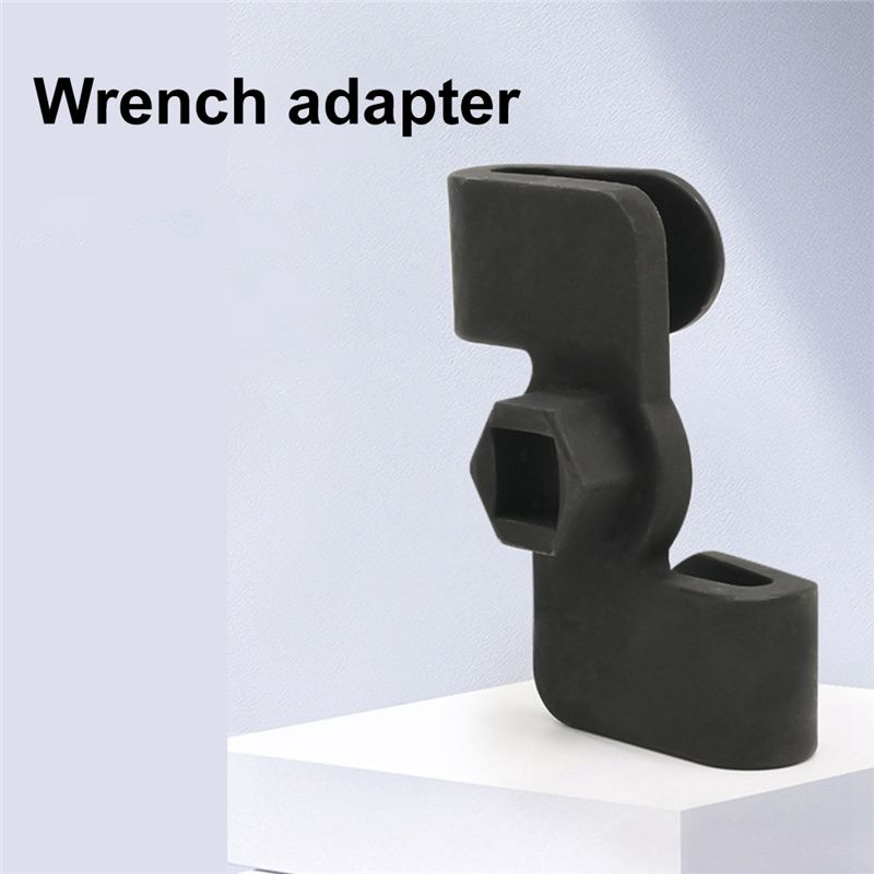 A84X-Wrench Conversion Adapter Driver Metal Steel Adapter For Wrench Extension Tool With Hex Drive For Greater Action