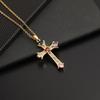 Minimalist Hip Hop Cross Pendant Necklace Unisex Couple Choker Chain Fashion Versatile Jewelry Accessory