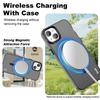 IMAK For iPhone 15 Case Compatible with MagSafe Candy Color Anti Drop TPU+PET Back Cover