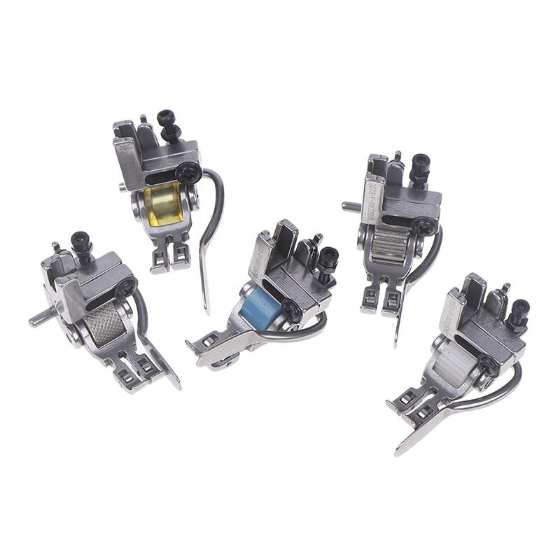 T5 5-In-1 Multifunctional Adjustable Cording / Regular / Zipper Roller Presser Foot For Lock Stitch Industrial Sewing Machine