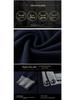 Pierre Cardin Men's Thickened Knit Pullover – Casual Autumn/Winter Long-Sleeved Sweater for Middle-Aged Men
