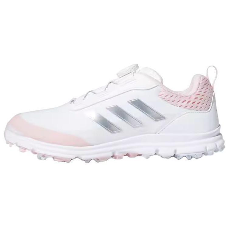 

Adidas Cushioning Slip Resistant Cushioning Slip Resistant Low top Golf Shoes Women s White Pink ID8607 38