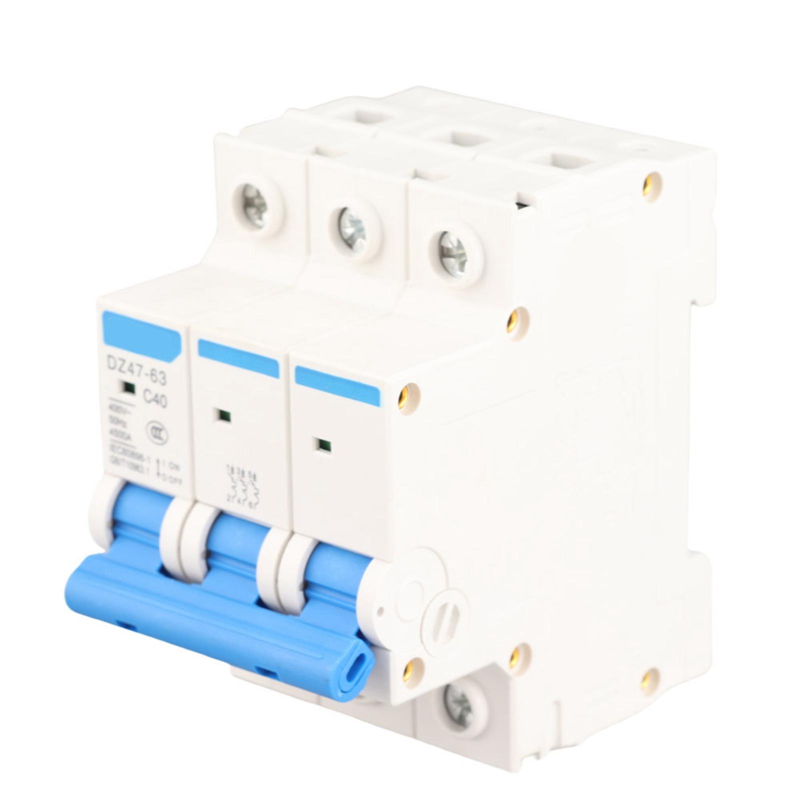 

3P Miniature Protection Circuit Breaker DZ4763 40A 400V