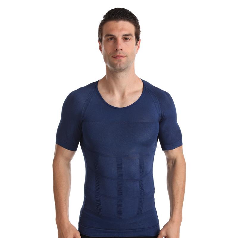 

Мужской корсет с короткими рукавами, корсет, формирующий живот, топы XL