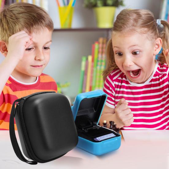 Geantă de transport dură portabilă rezistentă la șocuri și impermeabilă compatibilă cu baterii cutie de depozitare protectoare pentru animale de companie digitale virtuale Bitzee ieșiri zilnice