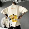 Nadměrné tričko s grafikou Pokemon Psyduck pro muže i ženy, krátký rukáv, Streetwear, Anime potisk, Ležérní topy, Oblečení Y2k, Léto 2026