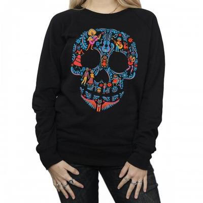 Womens/Ladies Skull Cotton Sweatshirt