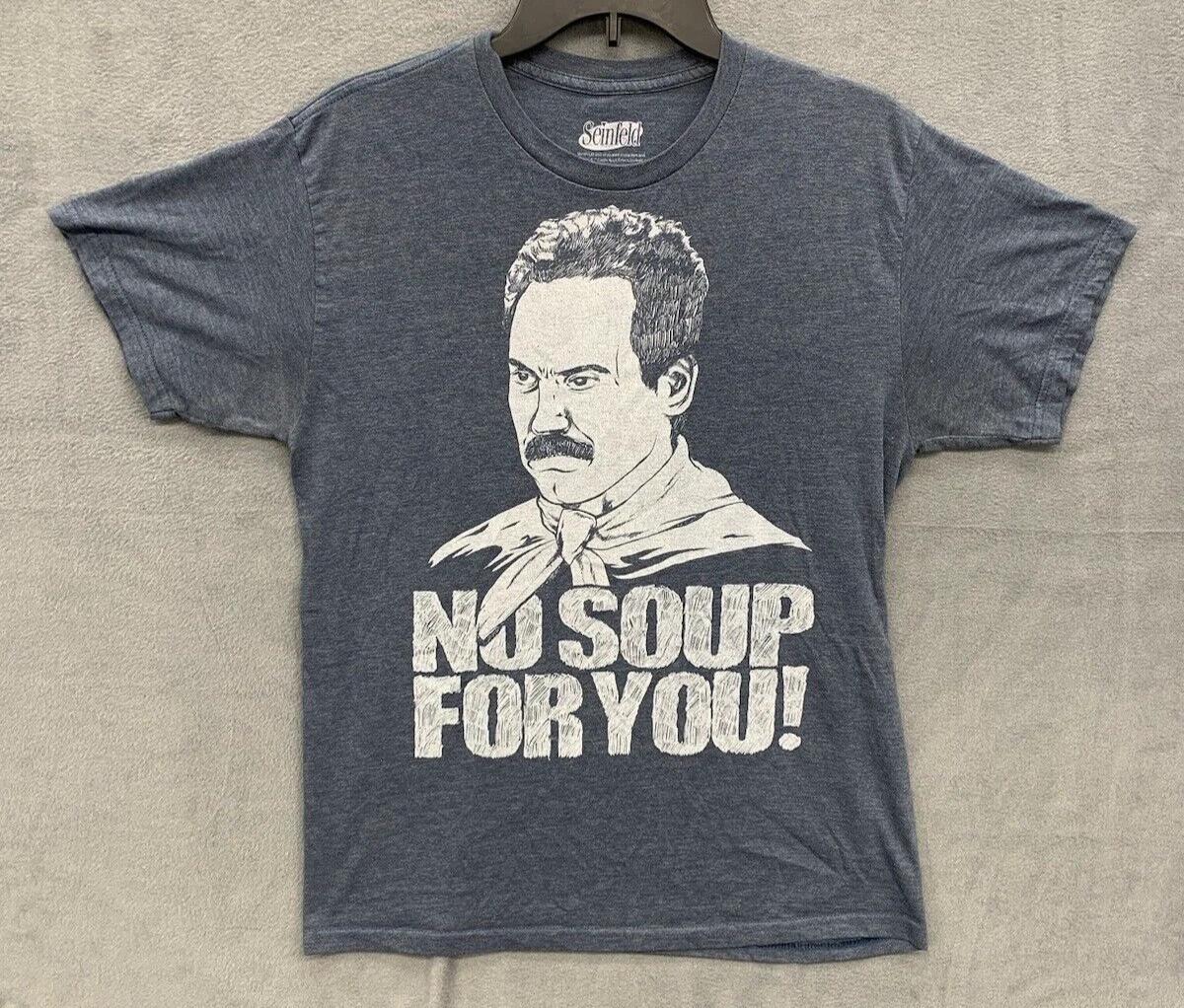 Seinfeld No Soup For You Ripple Junction T Shirt Men’s Size M Blue Graphic XL
