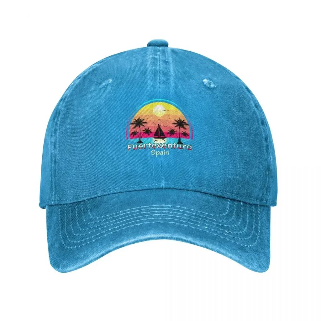 Fuerteventura Islands Spain Summer Vacations Baseball Cap Golf Hat Luxury Unisex cap Military Cap Unisex designer For Unisex Womens