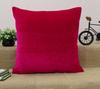 Indian Pillow Case Solid Magenta Home Decor Throw Cushion Velvet Cover - Choose