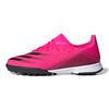 X GHOSTED 3 Turf K Comfortable Round Toe Abrasion Resistant Low Top Kids' Soccer Shoes Rose Red Kids' FW6927
