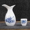 Vintage Ceramic Sake Pot Set 1 Bottle 6 Cups Small Wine Cups Baijiu Cup Japanese Household Sake Pot Bar Set In Gift Box 2025 New