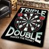 Playroom Dart Carpet for Living Room Bedroom Decorations Sofa Table Large Area Rugs Game Room Floor Mat Target Bullseye Alfombra