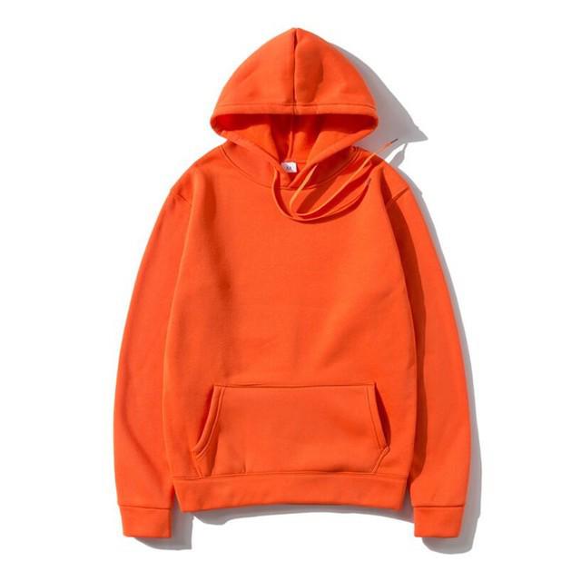 

Unisex Heavyweight 17-Color Solid Hoodie Sweatshirt - 2023 Collection S оранжевый/красный