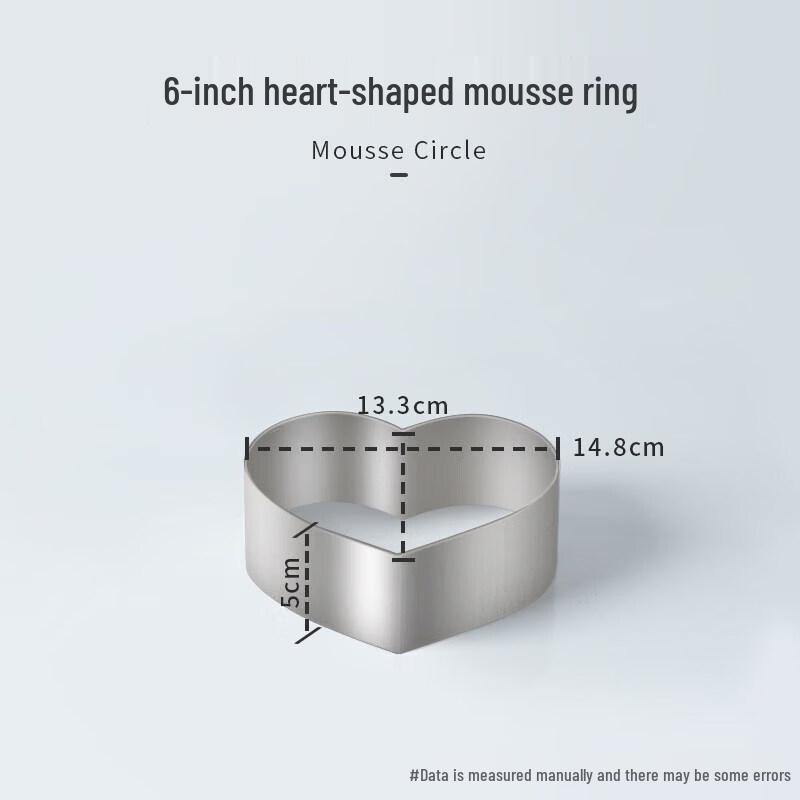 

OEING Stainless Steel Mousse Cake Ring Mold