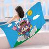 Dr Slump Anmie A-Aralees Bath Towel Microfiber Soft Water Absorbing Breathable For Girl Kids Decorative Cartoon Beach Towel