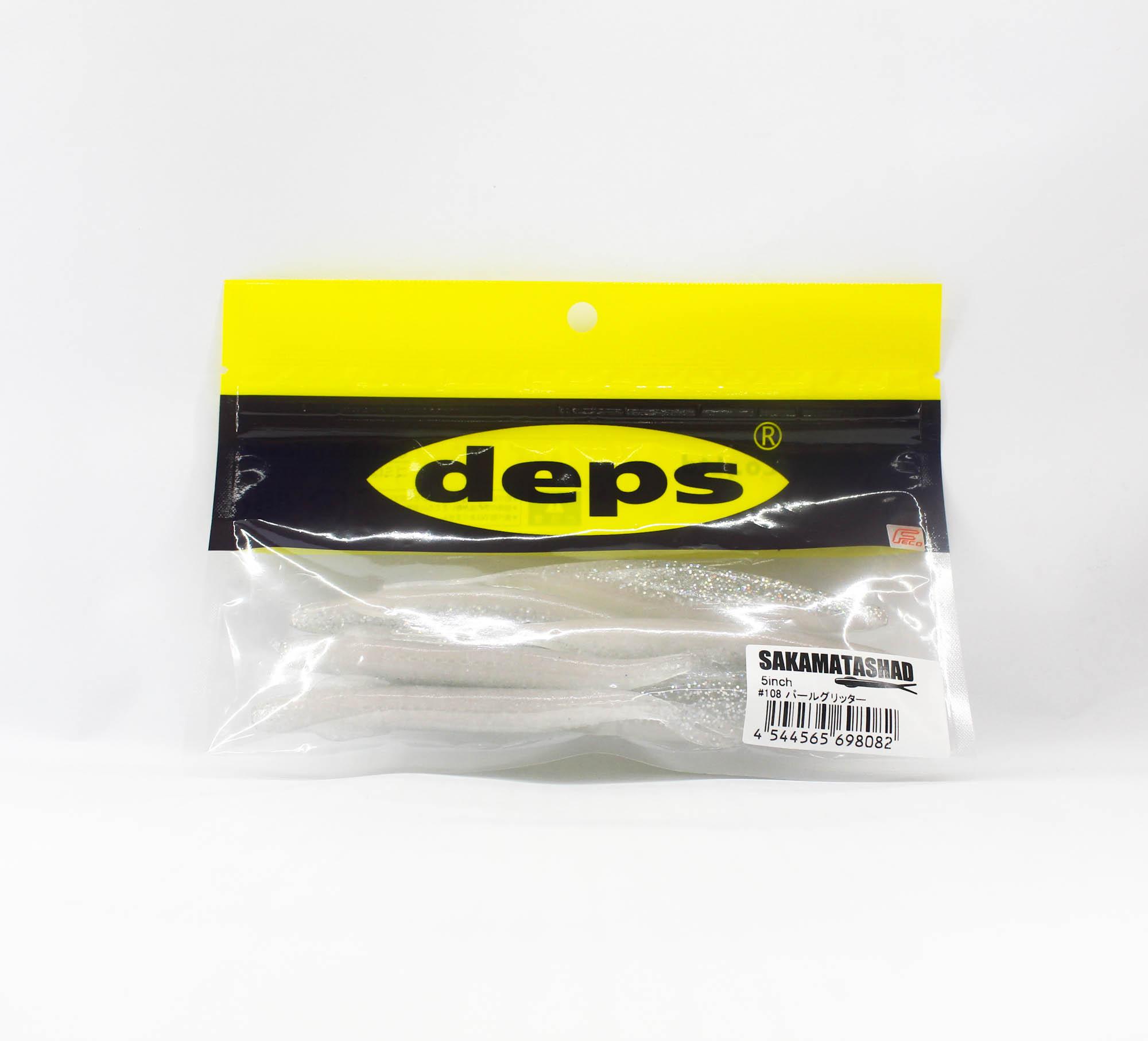 Мягкая приманка Deps Sakamata Shad 5 дюймов 108 (8082)