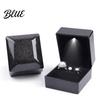 Luce Bianca Anello Display Scatola Luminosa con LED Design Compatto Portatile Romantico Morbido