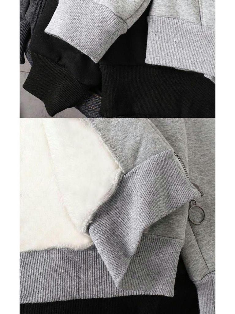 Herren Kapuzenpullover mit Reißverschluss im japanischen Stil - Hongkong Herbst Strickjacke, Koreanische lockere lässige Trendjacke