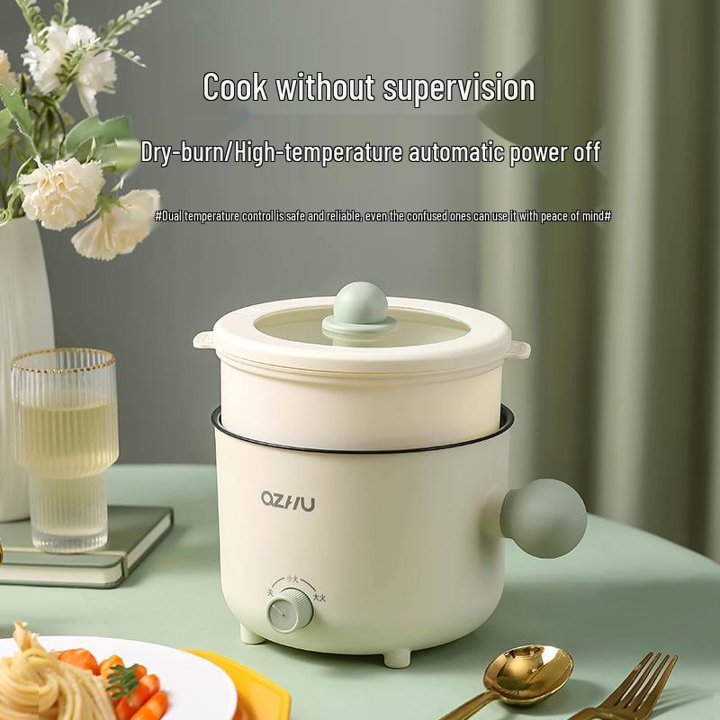Mini Multifunctional Non-Stick Electric Hot Pot for Dorms and Students