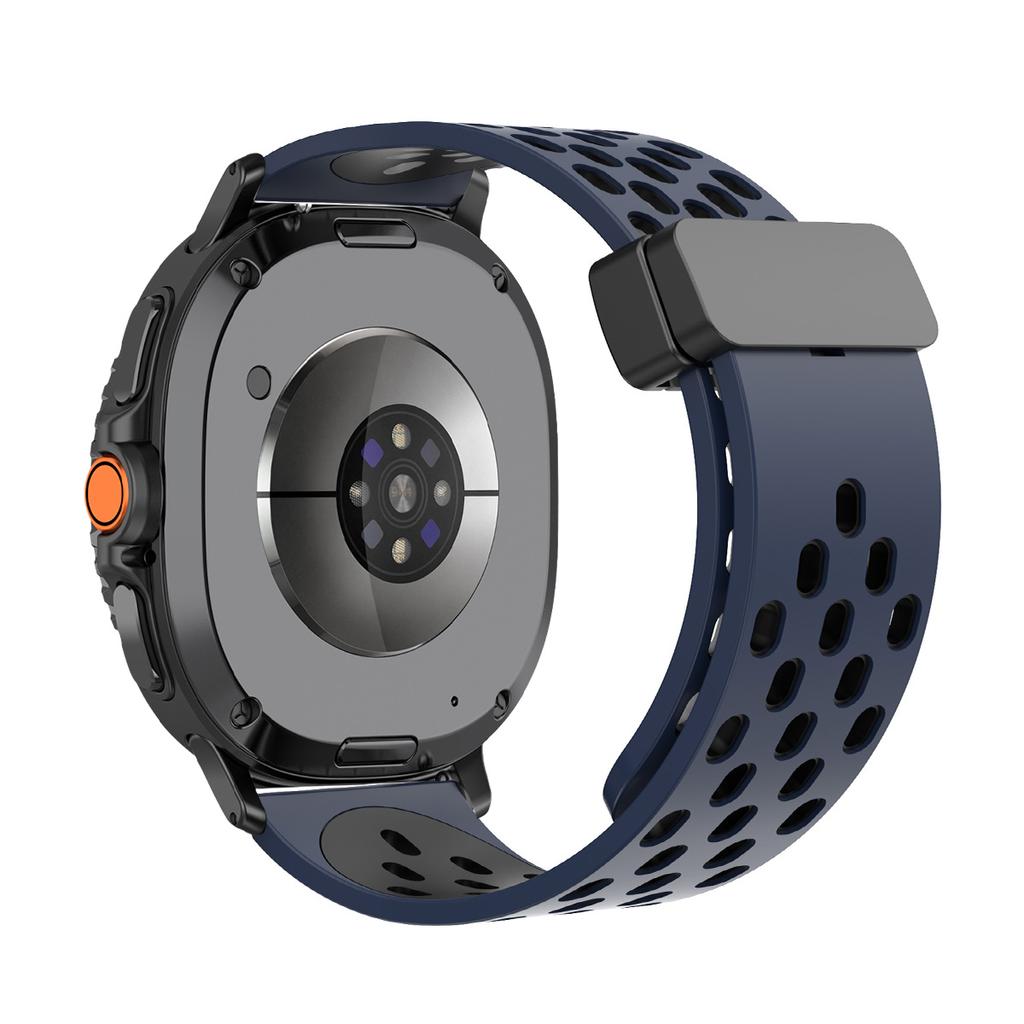 Magnetický řemínek pro Samsung Galaxy Watch 8 Classic 46mm Silikonový Sportovní Prodyšný Correa Náramek Galaxy Watch 8 44mm 40mm Řemínek