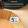 Round Non-Stick Silicone Oil-Absorbing Paper Liner for Air Fryer - Perfect for Fries, BBQ, and Baking.
