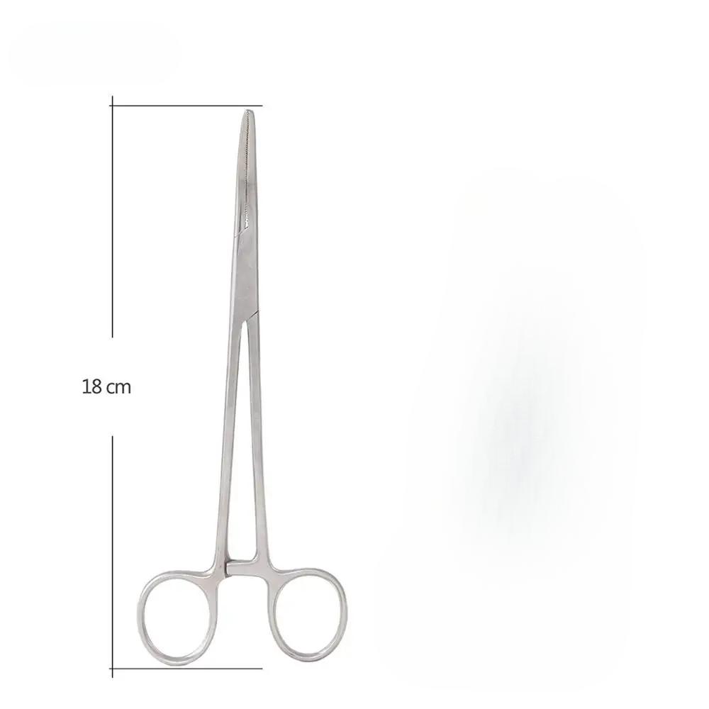 Fishing F04 Fishing Pliers Stainless Steel Fish Hook Remover Curved Tip Clamps Line Cutter Takle Tool Accessories