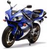 Yamaha Yzf-R1 Modell Motorrad im Maßstab 1:10 Gummistiefel