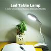 Flexo Desk Lamp Led Touch Dimmable Table Lamp With Clamp Book Reading Light Pen Holder For Study Office Lighting USB Charging