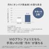 Panasonic VIO Brush Waterproof Battery-Operated Delicate Zone Cleaner ES-WB20-A