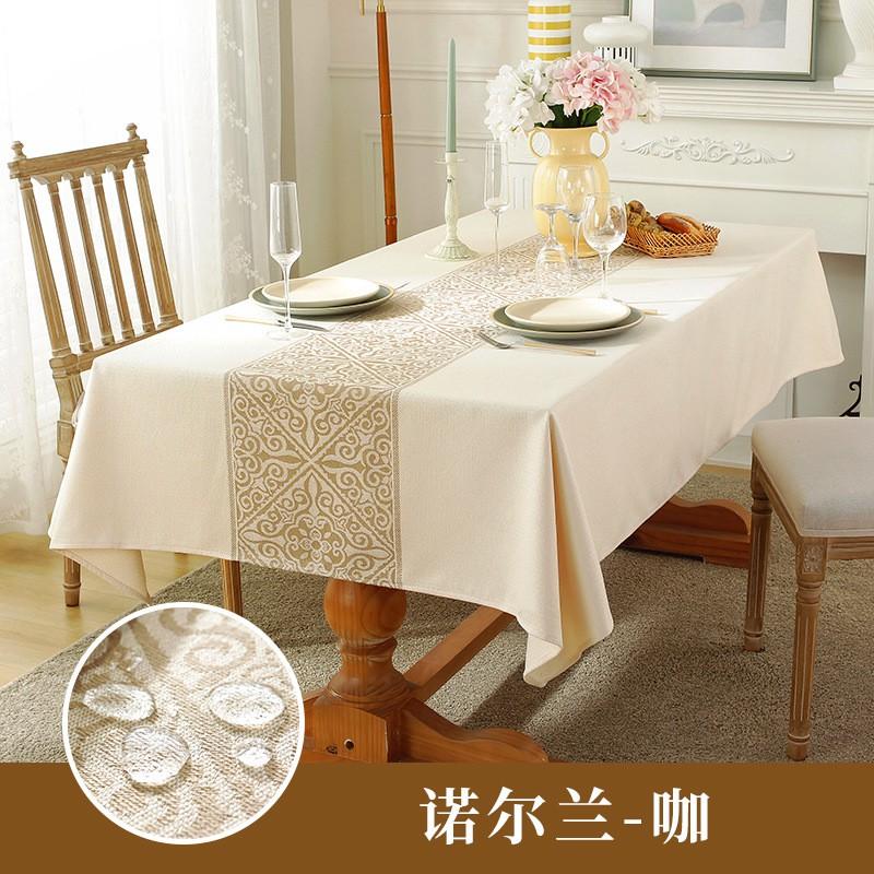 Nordic Thick Tablecloth Waterproof Oilproof Heat Resistant Square Table Cloth Home Decor
