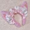 Süßes Plüsch-Ohren-Haarband Japanische Süße Spitze Schleife Lolita Stirnband Haarschmuck