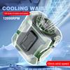 Portable Waist Fan USB Rechargeable Clip on Wearable Belt Shirt Body Fan 3600mAh Hands-Free Cooling Neck Fan for Outdoor Travel