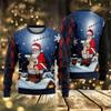 Mode Herren Damen T-Shirt Weihnachten Lustiger Druck O-Ausschnitt Pullover Top Lässiges Sweatshirt Kinder T-Shirts Top Kleidung