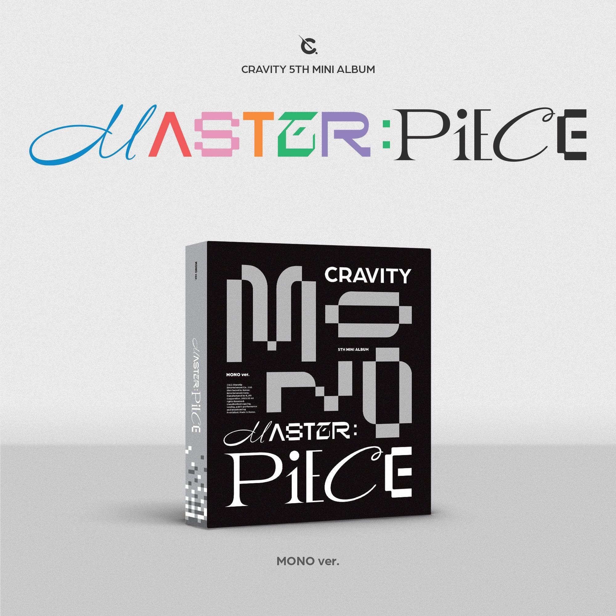 CRAVIDADE - [MESTRE:PEÇA] 5º Mini Álbum MONO