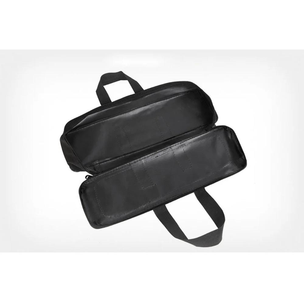 Double Layer Oxford Cloth Fishing Bag 50cm 60cm 70cm Waterproof Ice Fishing Rod Bags Case with Side Zipper Accessories Gear L30