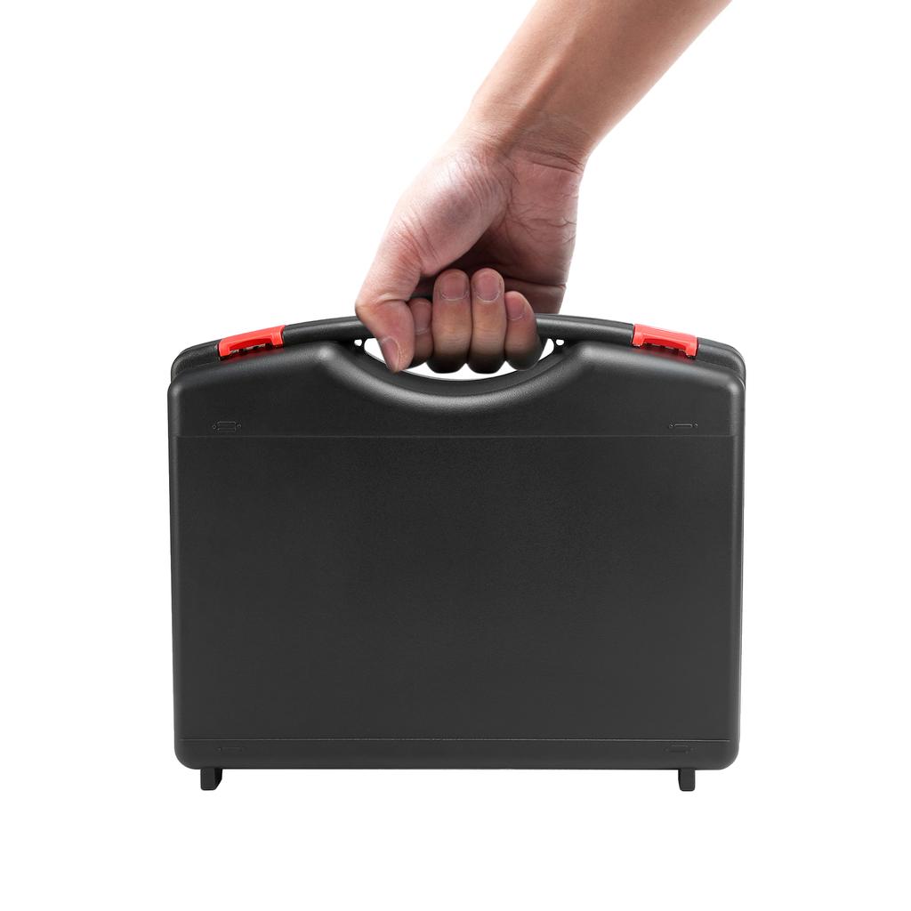 Portable Toolkit Tool Case Hardware Tool Receiving Box PP Tool Box Lightweight Tool Cabinet Instrument and Equipment Protector Handle Box Storage