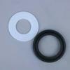 2Pcs Leak Prevention Water Valve Rubber Gasket For No. 240.282.00.1, 890.615, 816.418 Cisterns Flat Seal Flush Valves