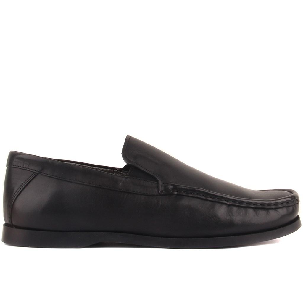 

Sail Lakers - Черная кожаная мужская повседневная обувь 40 чёрный