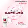 The Skin Story 2% Niacinamid Ölfreie Feuchtigkeitspflege | Leichte Gel-Creme für taufrische Haut & Hydratation | Zieht schnell ein, nicht fettend | 50g