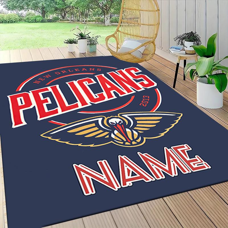 Custom Name Pacers Basketball Legacy Carpet Rug Customizable Soft Washable Anti-Slip Home Living Room Sofa Mats Personalized Rug. 0909295
