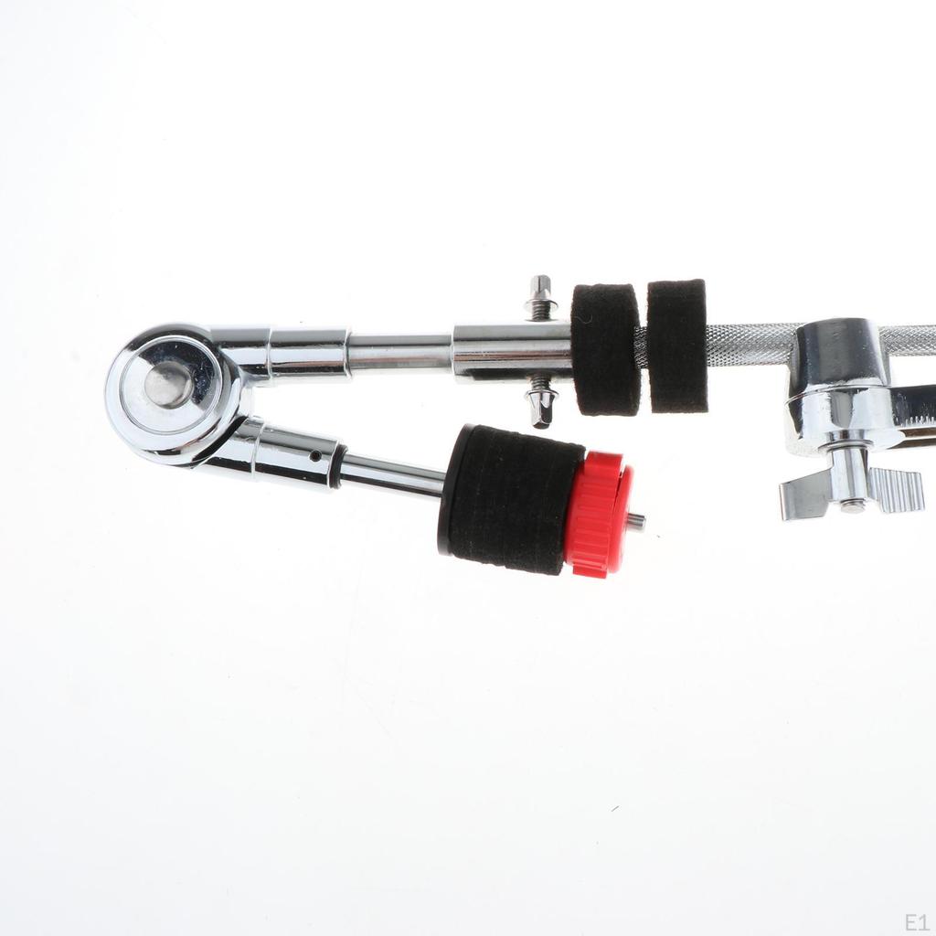 Cymbal Arm Clamp Drum Holder Expansion Rack Removable Adjustable Metal Ratchet
