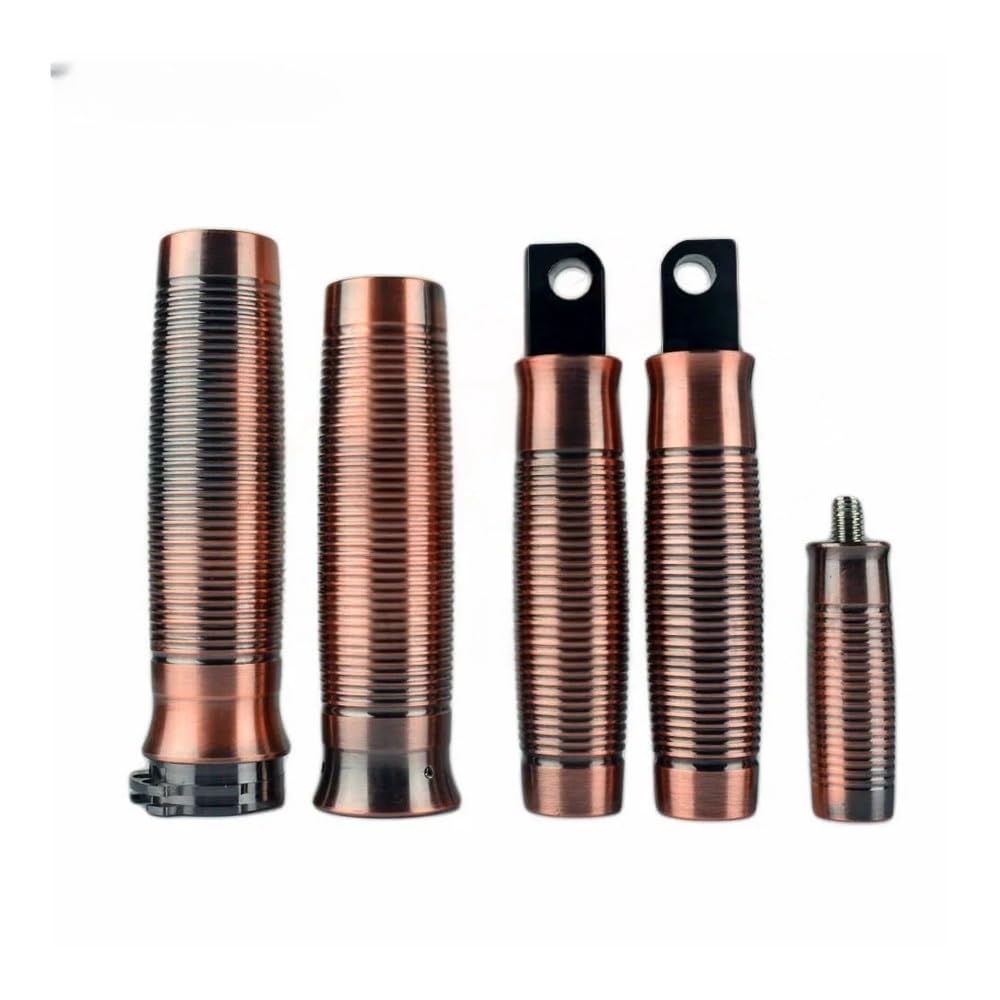 Motocyklové pedály Motocyklové rukojeti řídítek Stupačky Stupačky Řadicí kolíky Měď Harley Sportster 883 Touring Dyna Softail